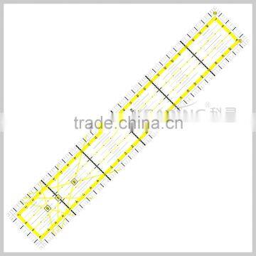 Kearing acrylic Non-Slip Spindle straight patchwork ruler 30 * 5cm for sewing crafting projects with 3mm thickness# KPR3005