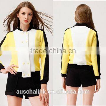 Outdoor New Style Woman Double Breasted Sport Coat Low Price photo-6