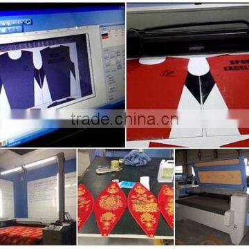 laser cutting machine for sports ware