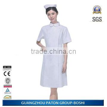 High Protect Funtion For New Design Long Sleeves Nurse White Uniform