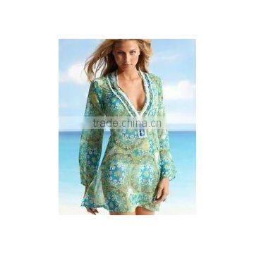 paisely print kaftan