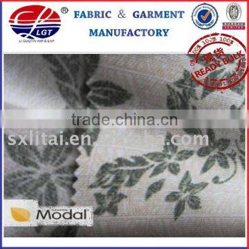 36% modal 64% polyester printing fabric