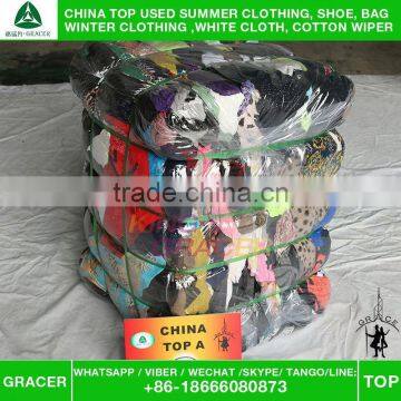 2016 Fashionable Long Ladies Sleeve T-shir Used Clothes in Bales/second Hand Clothes for Sales photo-5