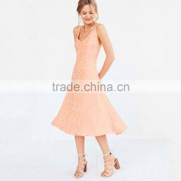 2016 Embroidered Maxi Dress Backless Dress photo-4