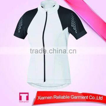 Wholesale Custom Cheap Lastest Design Yellow Cycling Jersey