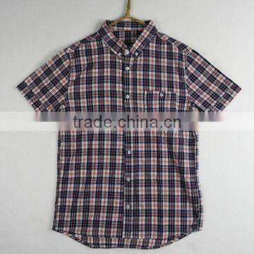 OEM/Wholesale High quality 100% cotton new man plaidn shirts