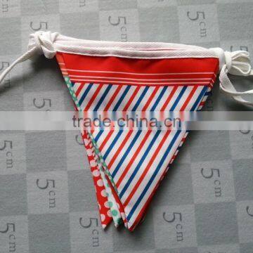 printed pennant bunting flag
