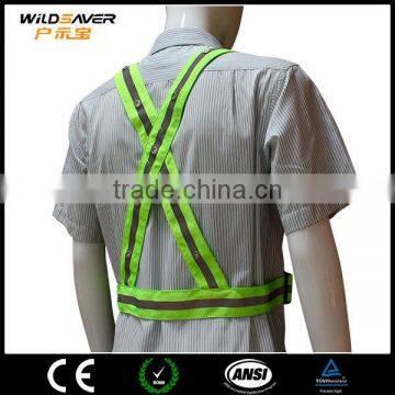 Blue LED Light Reflective hi Visibility Safety Jacket for Construction photo-5