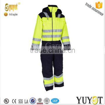 durable bright color anti static padded lining FR coverall