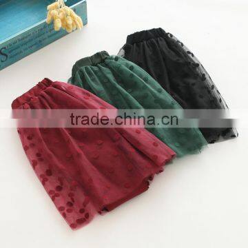 Spring Solid Color Cotton Tutu Girls Skirt Leggings photo-2