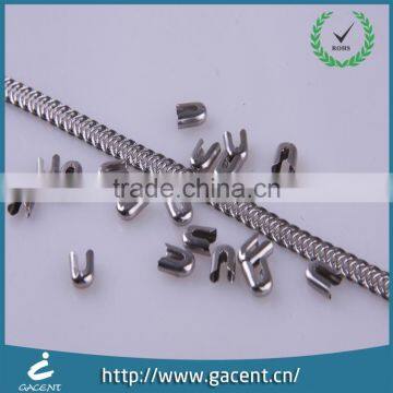 6mm Pre Cut Plated Spiral Steel Bones Children Sport Guard