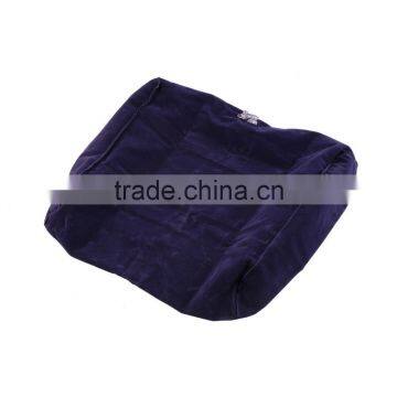 Soft Inflatable Suede Fabric Travel Foot Rest Pillow Footrest Helps Reduce DVT Risk on Flights 28x37cm Cheap And New Hot Selling photo-2
