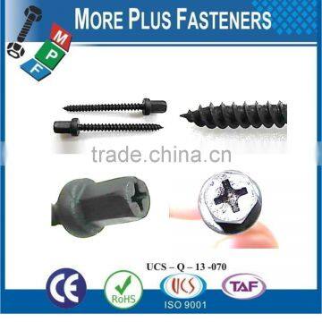 Made in Taiwan Special Custom Made Tapping Screw as Customer Requirements