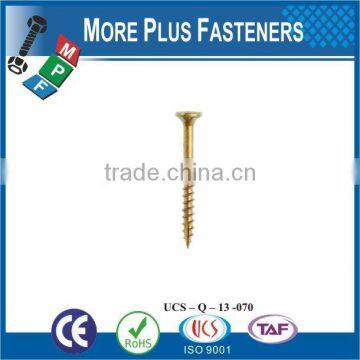 Made in Taiwan High Quality Stainless Steel Phillips Head Brass Self Tapping Screw photo-5