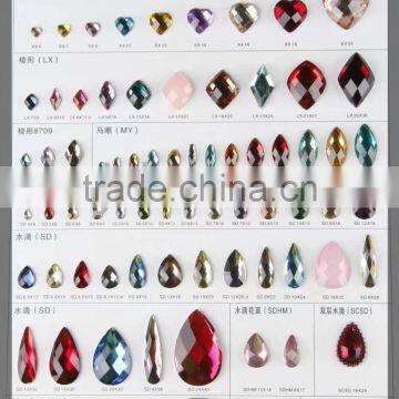 Nail Art Stone Designs,flat Back Resin Stone,art Nail Stone photo-2