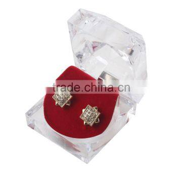 Customized Unique Gold Jhumka Square Hiphop Earrings Wholesale Earrings Wholesale photo-3