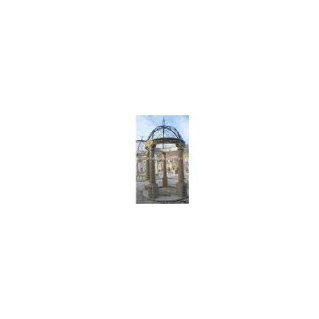 Stone gazebo