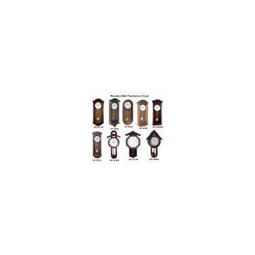 China (Mainland) Wooden Wall Pendulum Clock