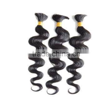 100% Raw Virgin Unprocessed Human Hair Bulk Soft and Smooth Top Quality Wholesale Cheap Virgin Indian Hair Bulk photo-2