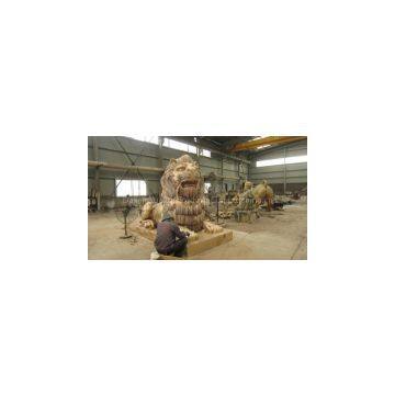 Bronze Casting Art Lion Sculpture for Royal Decor in Garden photo-2