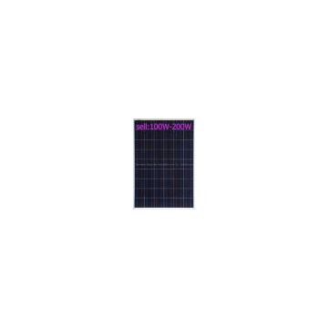 Sell 100W-200W poly or mono solar module