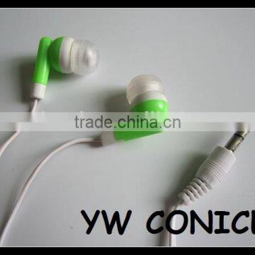 2015 Classic Black Disposable Airline Earphone For Cheap Sale photo-3