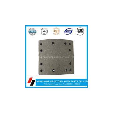 Truck trailer spare parts WVA19037 brake lining for york axle