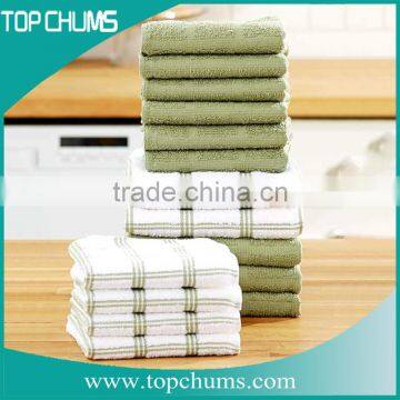 wholesale stripe terry dobby jacquard luxury bath towel