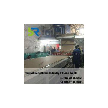 Waterproof gypsum board manufacturing making machine