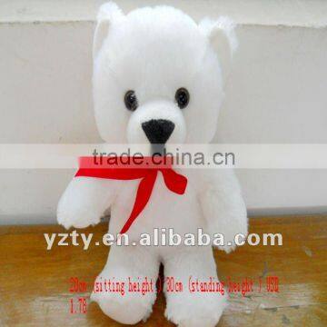 yangzhou factory supply bear plush toys & plush bow bears