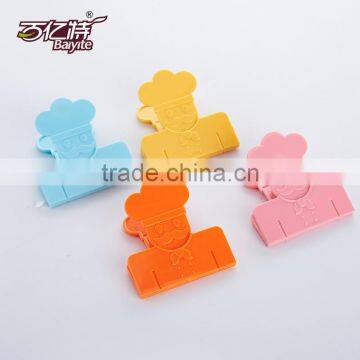 Plastic bag clips hot sale in America and Europe, plastic clips for food, plastic bag clips for kitchen