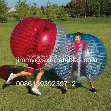 Cheap price 1.0mm PVC/TPU inflatable bubble soccer,football zorb ball,body zorb ball for kids