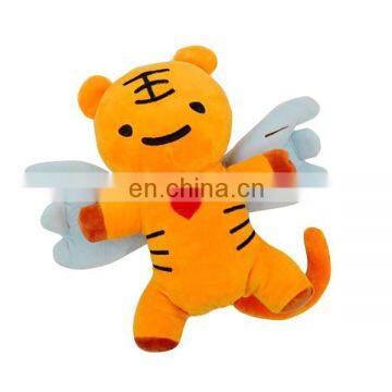 Kids Educational Toy Plush Animal Tiger Hand Puppet With Wings photo-2