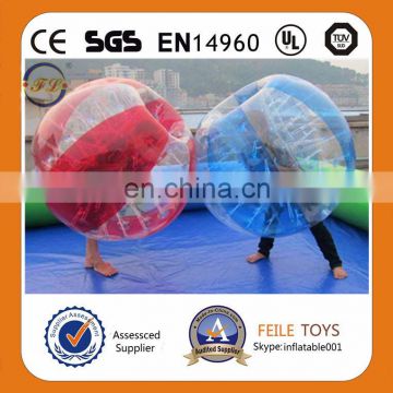 High quality inflatable bubble ball game/ball shooter/bumper ball games