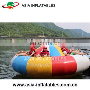 6 People Inflatable Disco Boat /Inflatable Disco Boat Water Toy