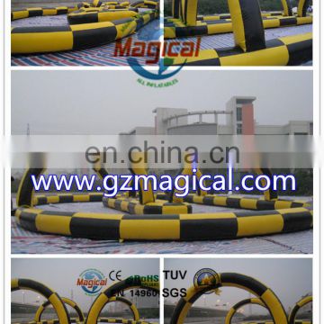 inflatable racing track inflatable sport games inflatable gams