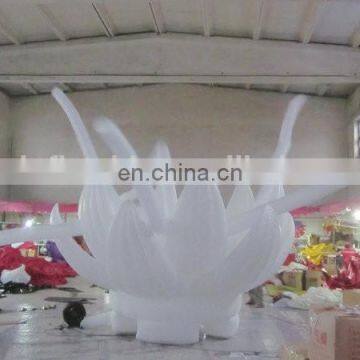 customized multicolor led lighting advertising small inflatable air dancer of flower