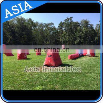 Inflatable Paintball Game / Inflatable Cs Bunkers For Outdoor Cs Game