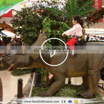 Theme park garden design Shunosaurus dinosaur for amusement riding