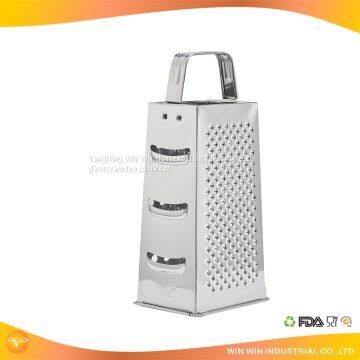 Top Supplier Good Design 4 Side Industrial Mini Manual Stainless Steel Rotary Cheese Grater photo-2