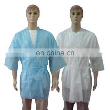 Disposable Nonwoven Beauty Spa Kimono/Spa beauty salon uniform