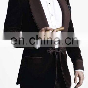 Latest Men's Smoking jacket Dinner Suit wedding dress Jacket Tuxedo Blazer