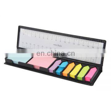 Licheng LKM100 Sticky Notes Memo Set, Custom Sticky Note in Leather Case