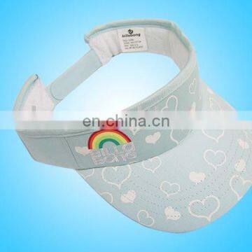 cotton sun visor