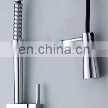 Commercial single handle kitchen faucet