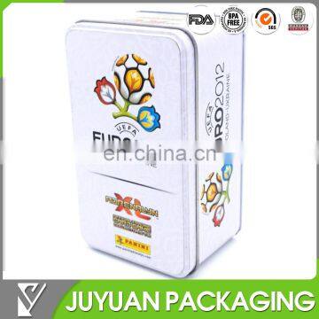 tin packing boxes/ square tin canes/food packing tin box