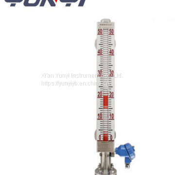 Magnetic 4-20 mA hydrostatic flap float level transmitter