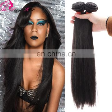 100% Unprocessed indian straight hair 16 inches straight indian remy hair extensions