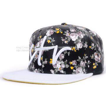 Custom Cotton Snapback Cap Hat photo-3