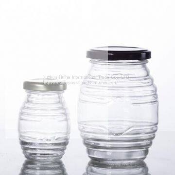 100ML and 500ML food grade glass honey jar